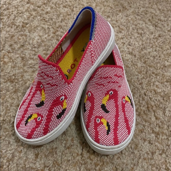 Rothy's Other - Rothys •kids Flamingo flock together sneakers shoe